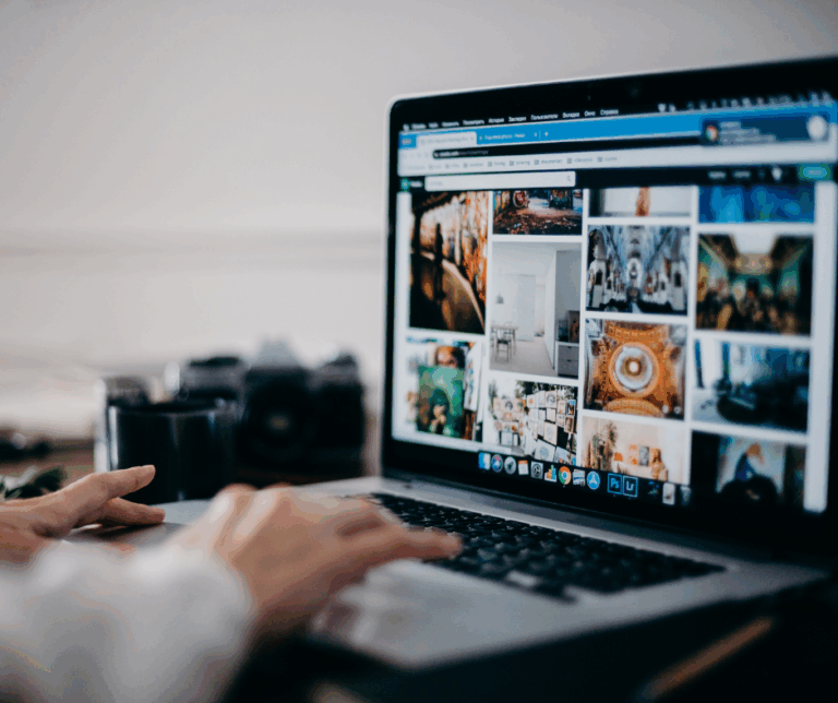 Imagen ilustrada curso navegar por internet