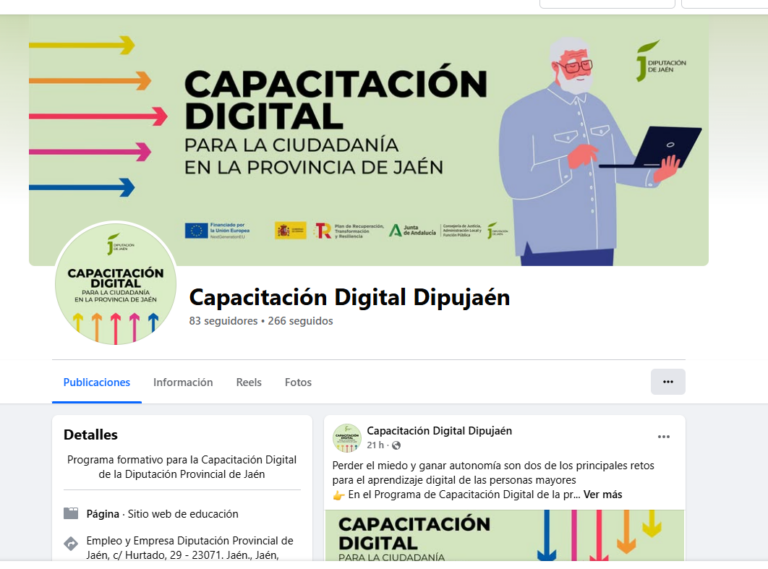 Portada red social Facebook Cap. Digital