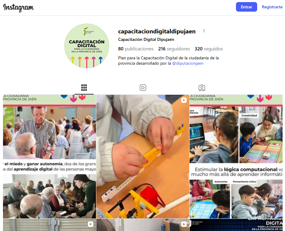 “Me gusta poder hacer cosas nuevas y ser capaz”