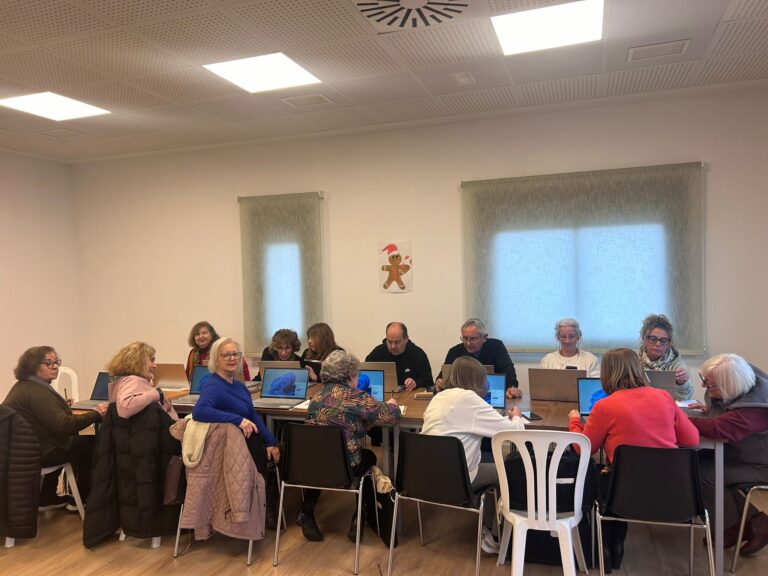 Utilizando el equipamiento informático en una formación